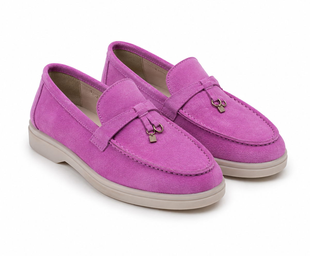 Mocassins à Pampilles Femme