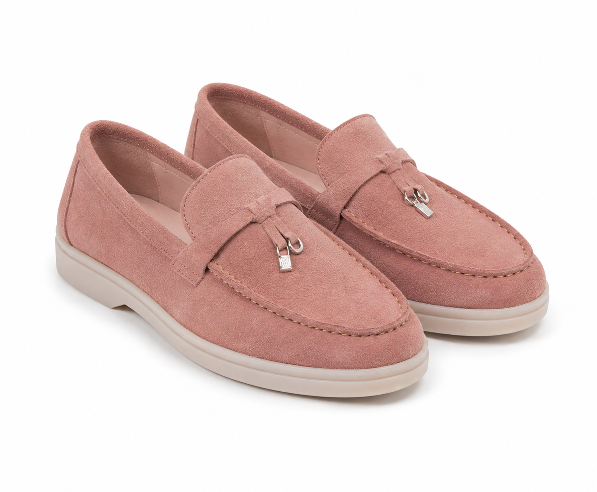 Mocassins à Pampilles Femme