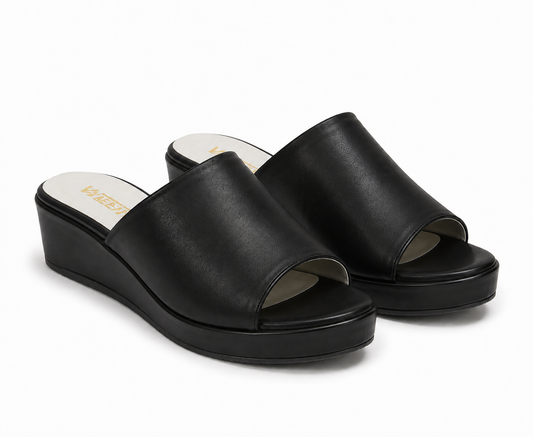 Mules Compensées Femme