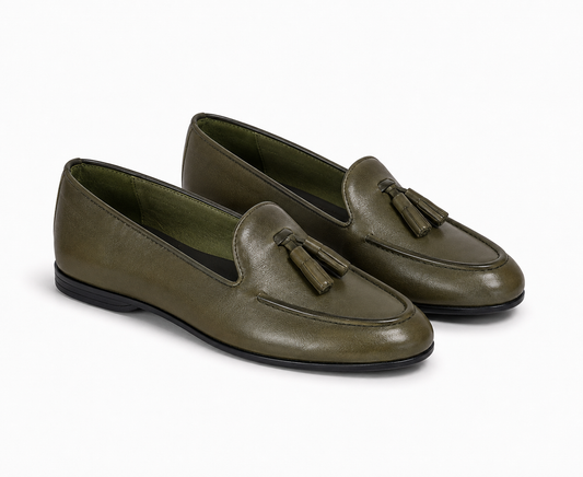 Mocassins à Pampilles Femme