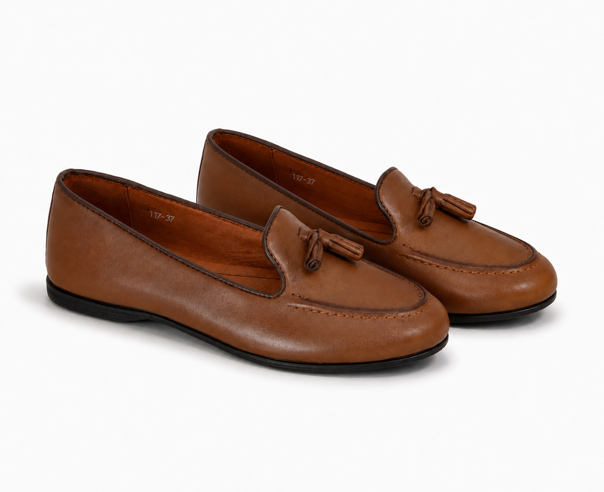 Mocassins à Pampilles Femme