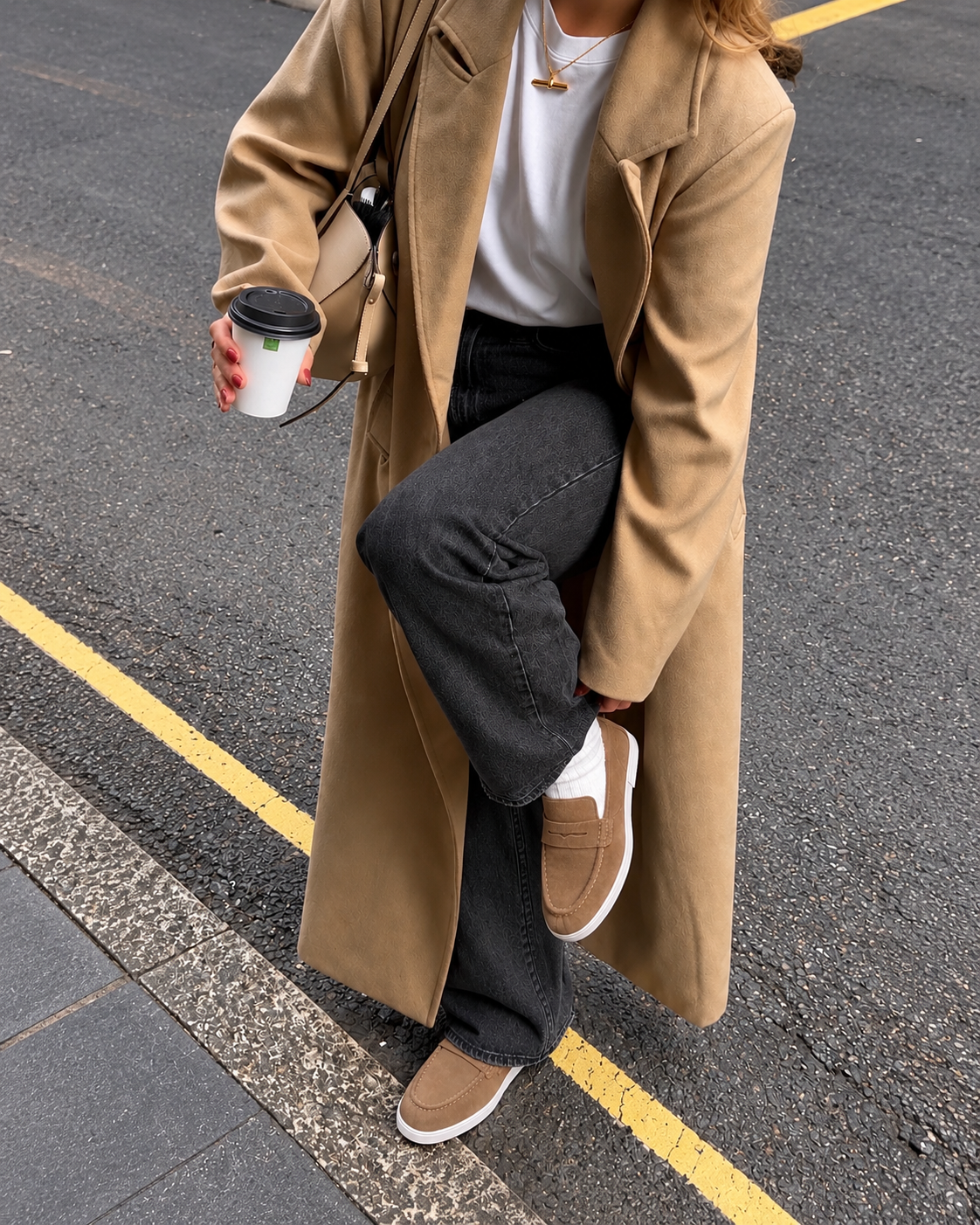 Mocassin Signature Camel