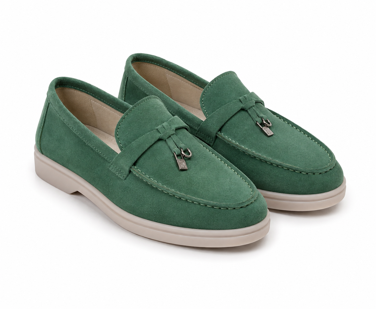 Mocassins à Pampilles Femme